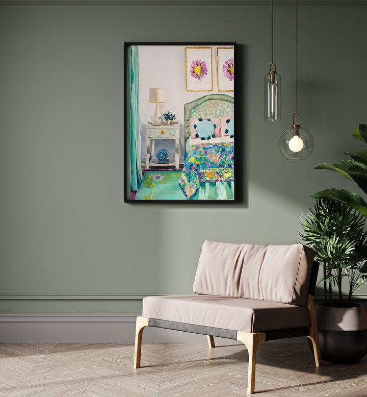Stylish decor in MARY ELLEN'S BEDROOM, FASHION POSTERS adds elegance and flair to your space.