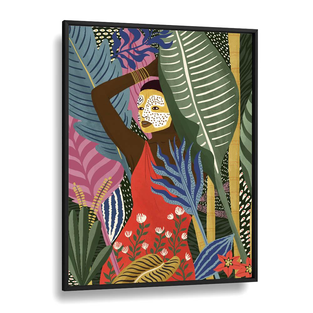 Vibrant MASK, PORTRAITS artwork by Maja Tomjanovic, perfect for enhancing your living space with style.