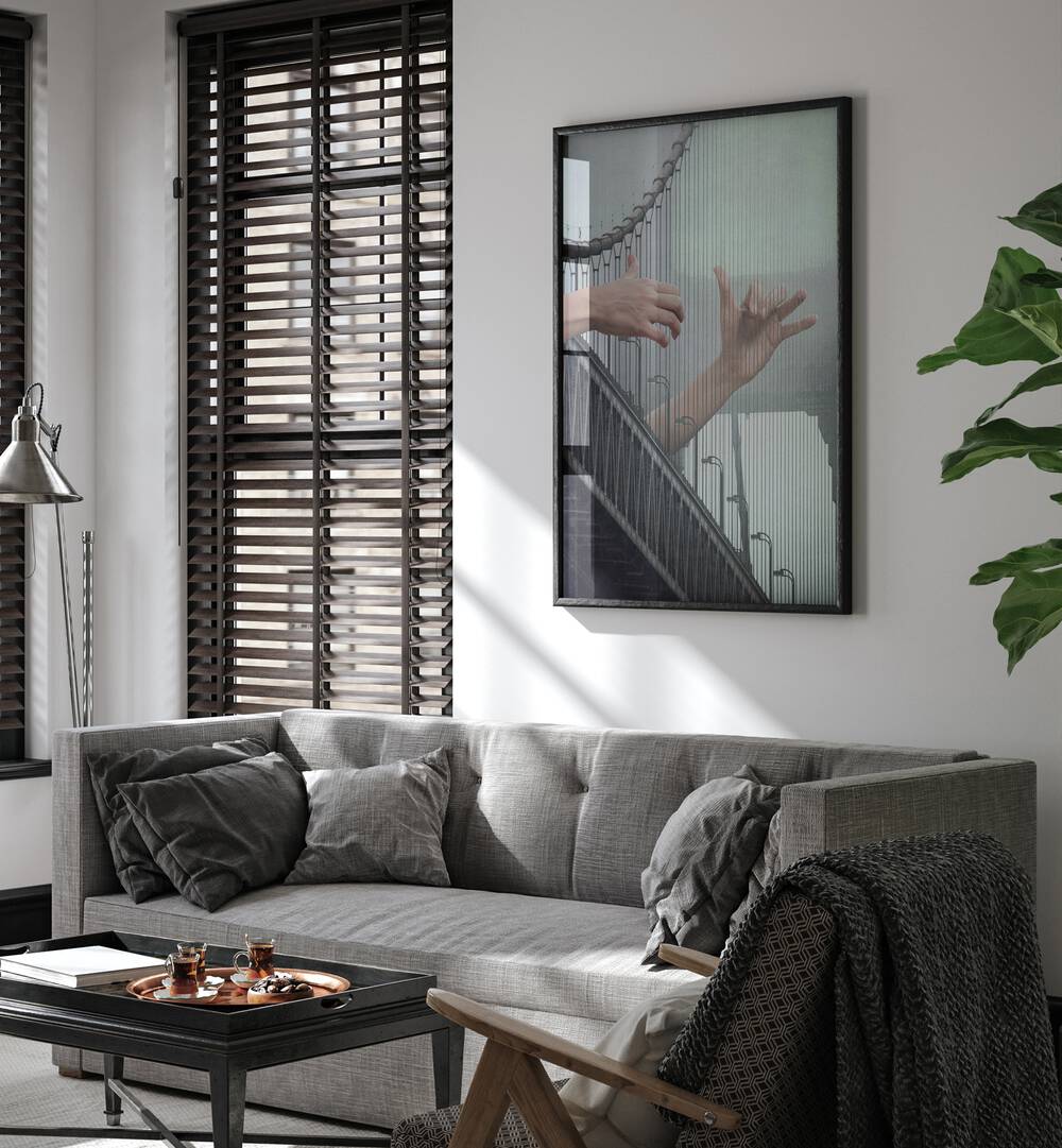 Elevate your space with MELODIC BRIDGE, SURREAL ART PRINTS by Vertigo Artography, showcasing vibrant surrealism.