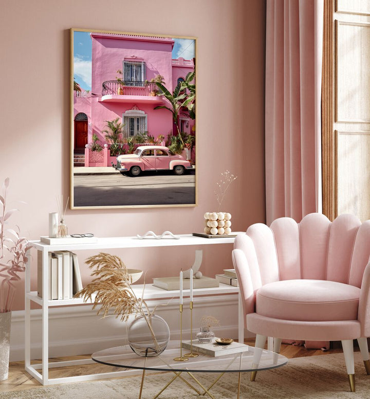 Brightly colored MEXICAN LIFE VII, CAR POSTERS enhance any space with vibrant culture and automotive passion.