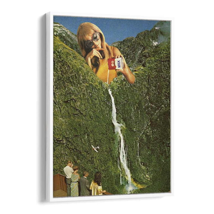 Breathtaking MILKY FALLS, SURREAL ART PRINTS by Vertigo Artography, perfect for transforming your living space.