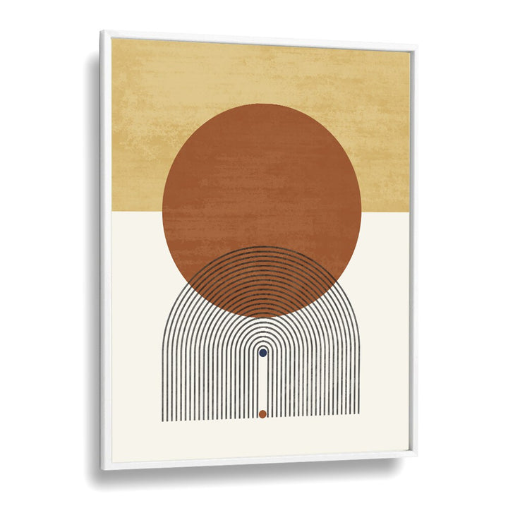 Transform your space with MINIMALIST CIRCULAR, BOHO ART PRINTS featuring a stunning framed design and earthy tones.