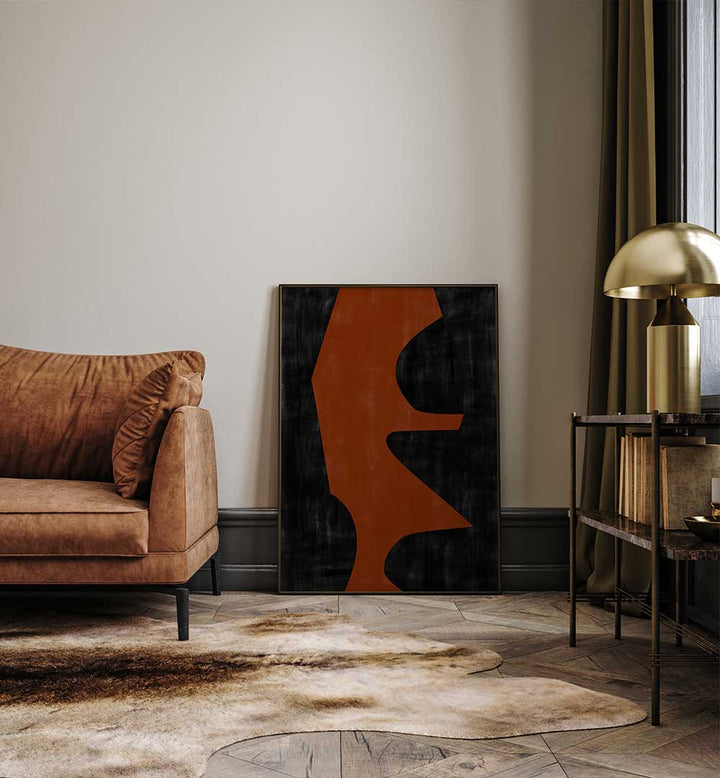 MIXED BOLD SHAPES , ABSTRACT PAINTINGS