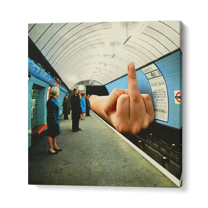 Surreal art print "Monday Mood" by Vertigo Artography, perfect for transforming your space with unique visuals.