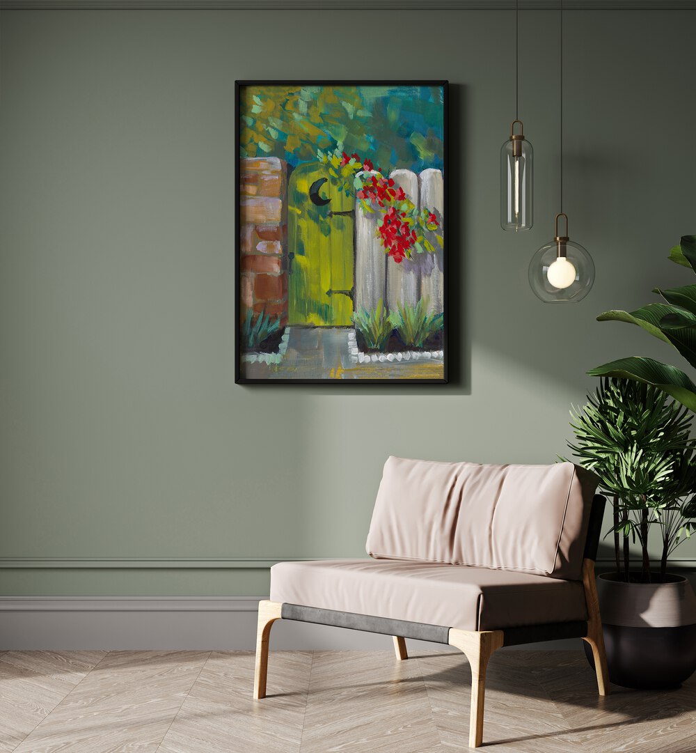 Brighten your space with MOON DOOR, FLORAL FLOWER PAINTINGS, featuring vibrant florals and enchanting colors.