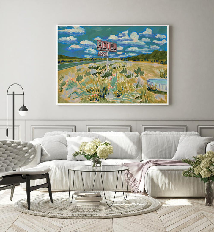 Transform your space with MOTEL, LANDSCAPE PAINTINGS featuring serene nature and vibrant colors, perfect for any room.