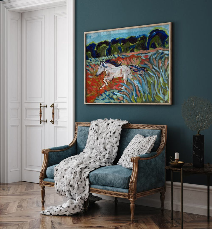 Stunning MOUNTAIN HORSE, LANDSCAPE PAINTINGS enhance your space with their vibrant depiction of nature's beauty.