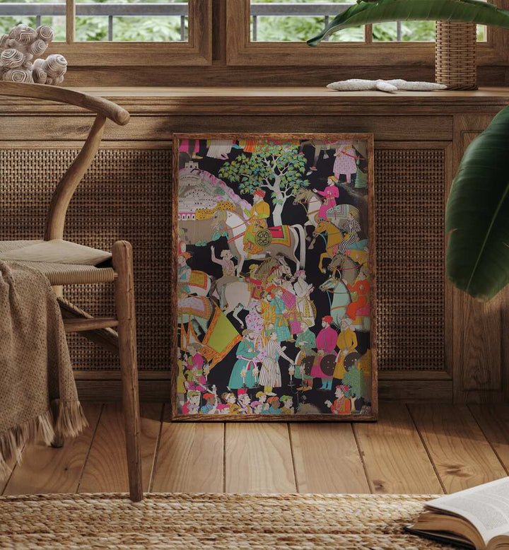 Mughals of India, Indian art paintings showcase rich heritage and cultural beauty in vibrant detail. Perfect for any decor.