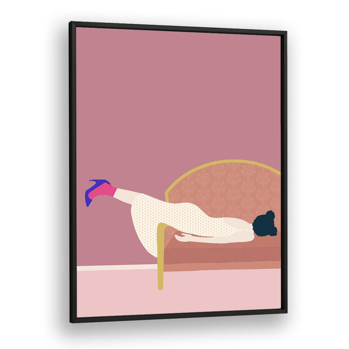 Vibrant illustration from MADDIES MOOD, PORTRAITS by Jota de Jai, showcasing femininity and artistic expression.