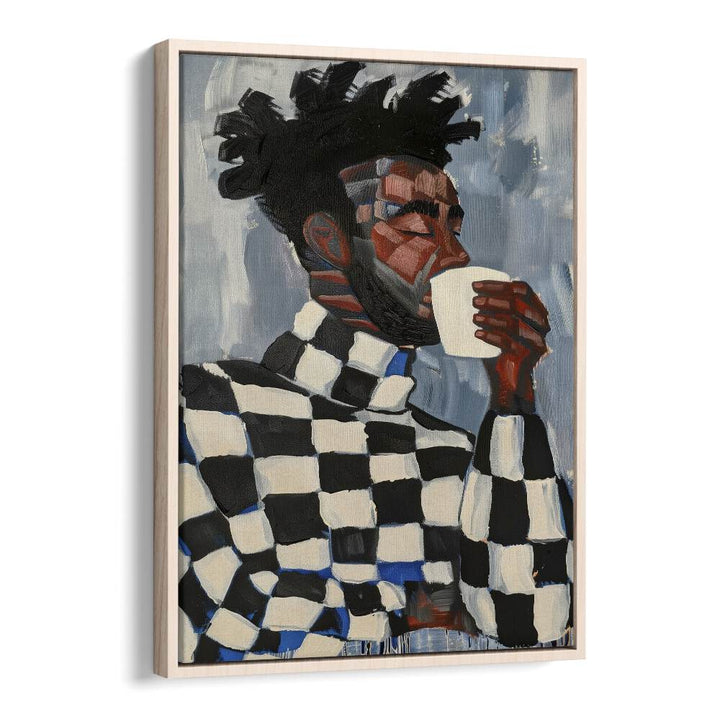 Unique figurative illustration showcasing MAGIC IN COFFEE, PORTRAITS, adding creativity to your coffee experience.