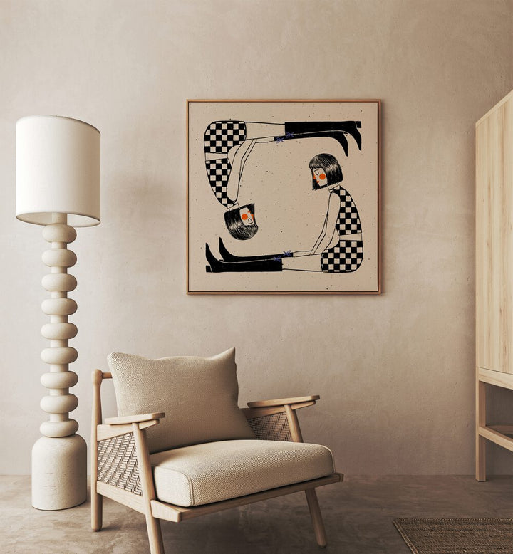 Enrich your decor with Julia Leister's MARY POPPINS, PORTRAITS, showcasing unique artistic brilliance.