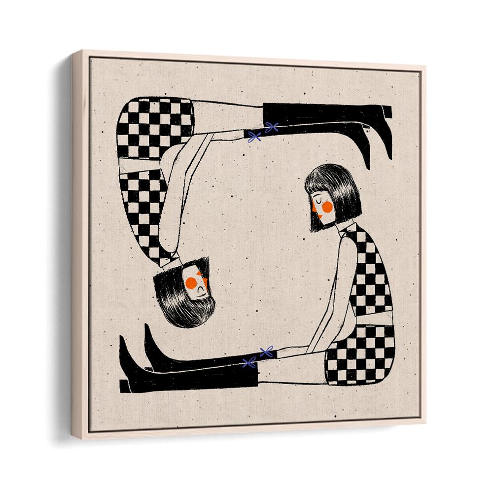 Enchanting "MARY POPPINS, PORTRAITS" illustration by Julia Leister, perfect for elevating your artistic decor.