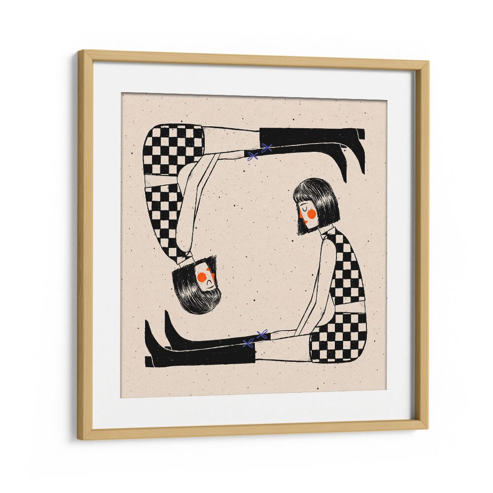 Transform your space with enchanting MARY POPPINS, PORTRAITS by Julia Leister, beautifully framed in oak.