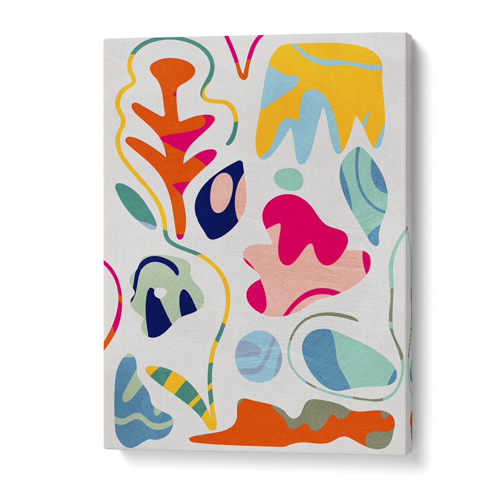Colorful MATISSE INSPIRED SHAPES, ABSTRACT PAINTINGS by Ana Rut Bre add a vibrant touch to any space.