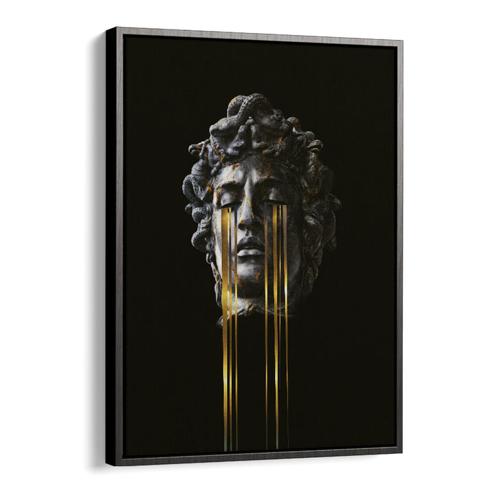 MDS, SURREAL ART PRINTS feature a striking black-framed artwork by Frank Moth, perfect for enhancing your decor.