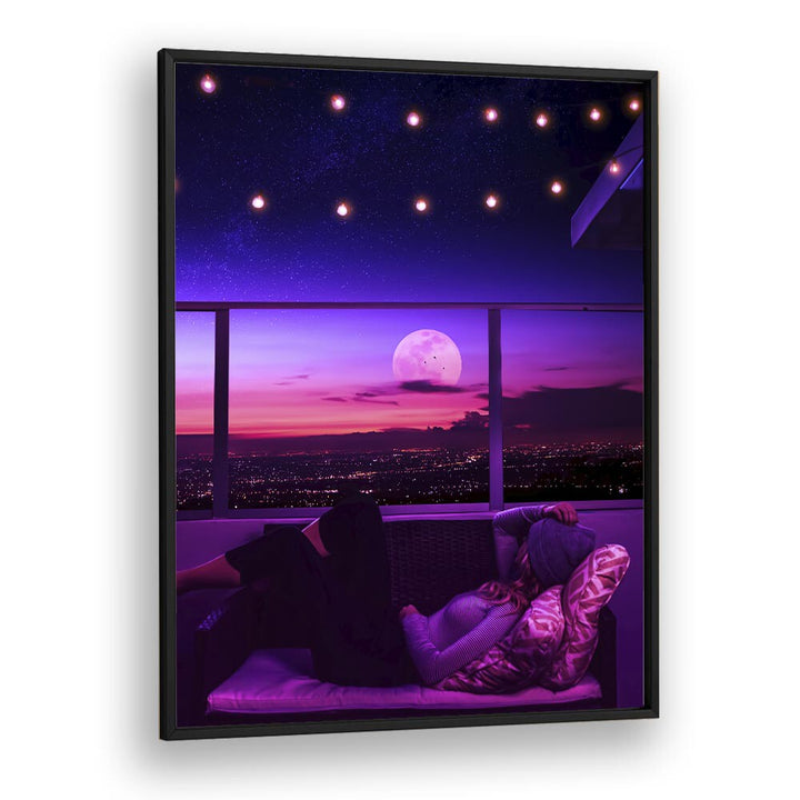 Relax in style with MELLOW OUT, SURREAL ART PRINTS by Ritvik Takkar, perfect for transforming your living space.