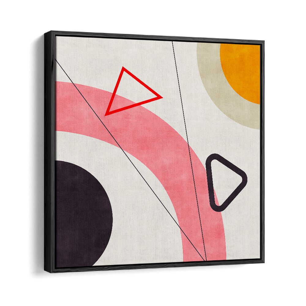 Explore the vibrant MID BAUHAUS GEOMETRY V, ABSTRACT PAINTINGS by Ana Rut Bre, perfect for modern decor.