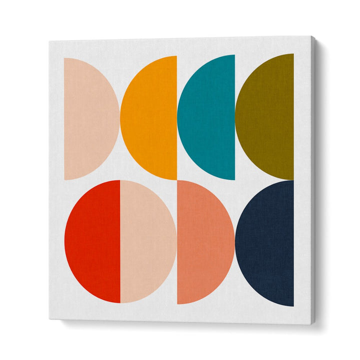 Mid Century GEOMETRIC COLOR PLAY art print by Ana Rut Bre, perfect for adding sophistication to your space with GEOMETRIC ART PRINTS.