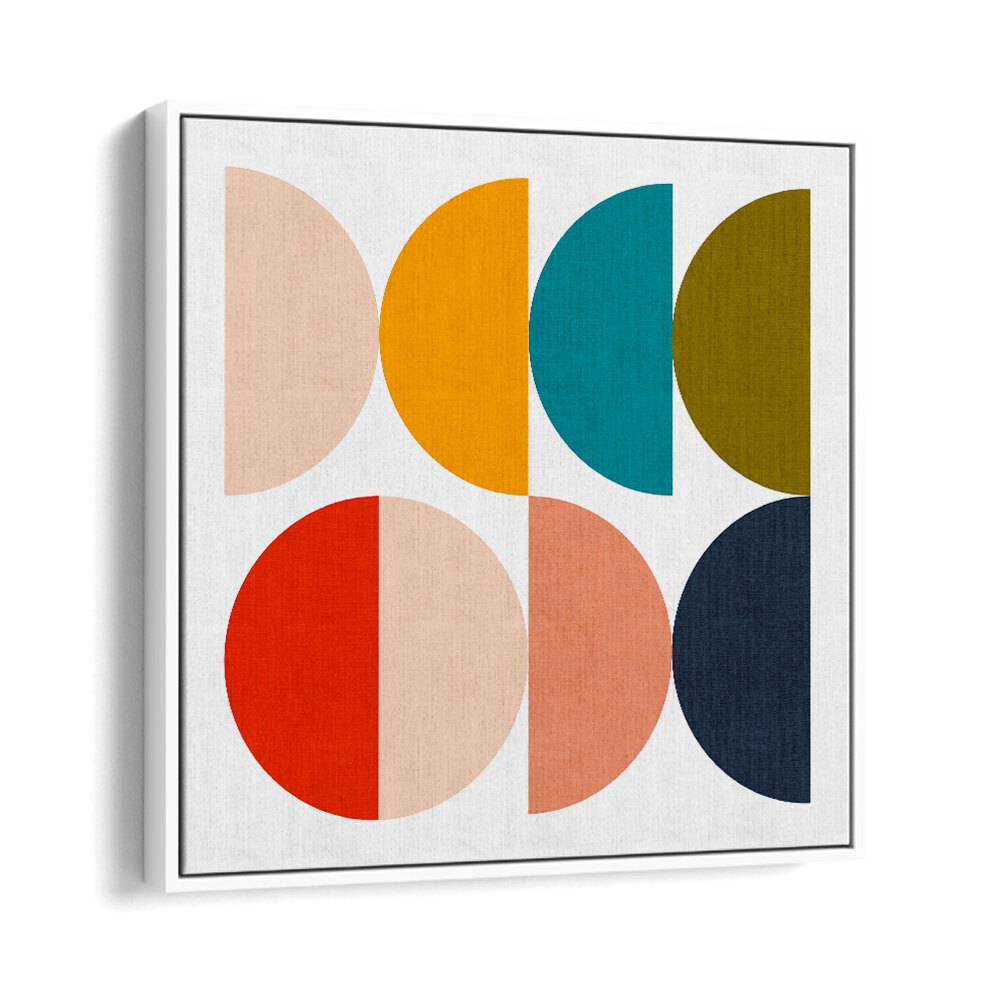 Vibrant GEOMETRIC COLOR PLAY art print by Ana Rut Bre, perfect GEOMETRIC ART PRINTS for stylish home decor.