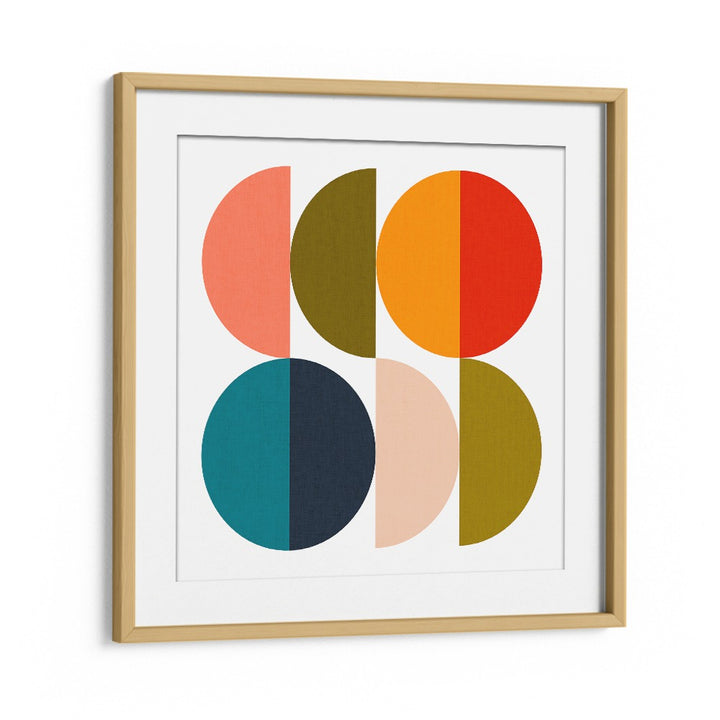 Mid-Century GEOMETRIC COLOR PLAY II art print, a vibrant addition to your space, perfect for lovers of GEOMETRIC ART PRINTS.