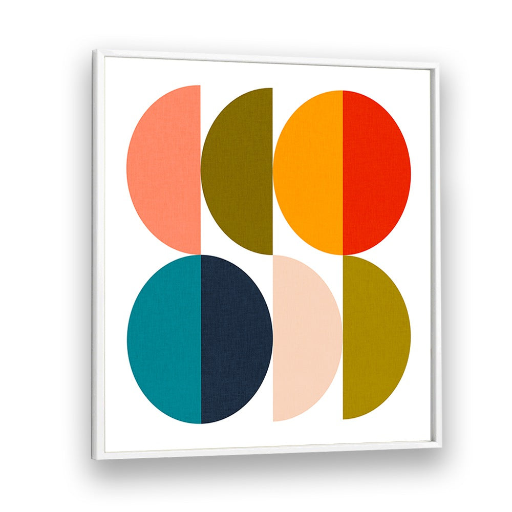 Vibrant GEOMETRIC COLOR PLAY II art print by Ana Rut Bre, perfect for modern spaces. Explore GEOMETRIC ART PRINTS today!