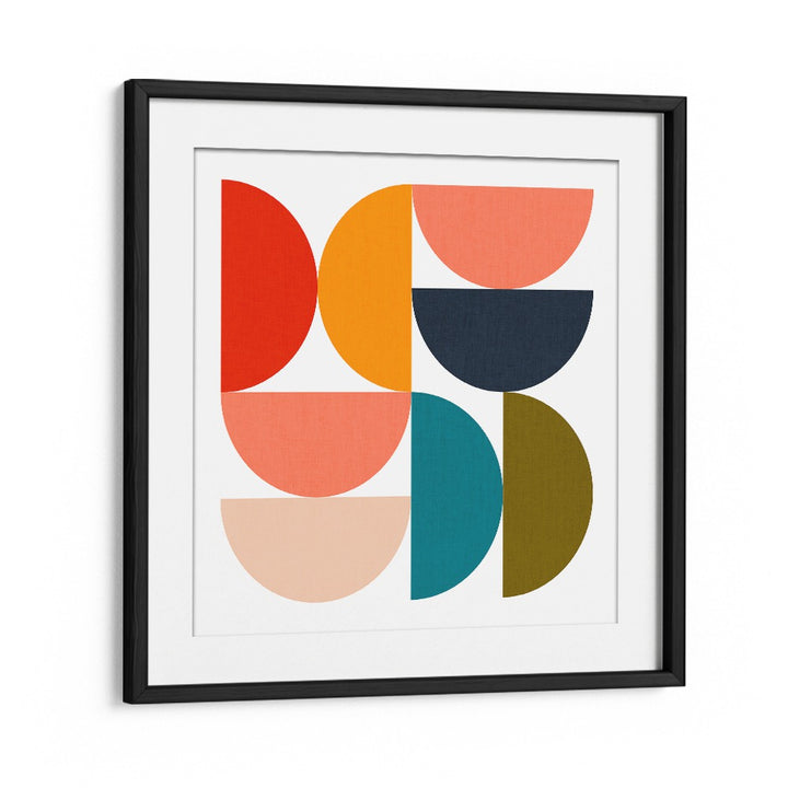 Colorful abstract design featuring GEOMETRIC COLOR PLAY IV, perfect for modern decor in GEOMETRIC ART PRINTS.