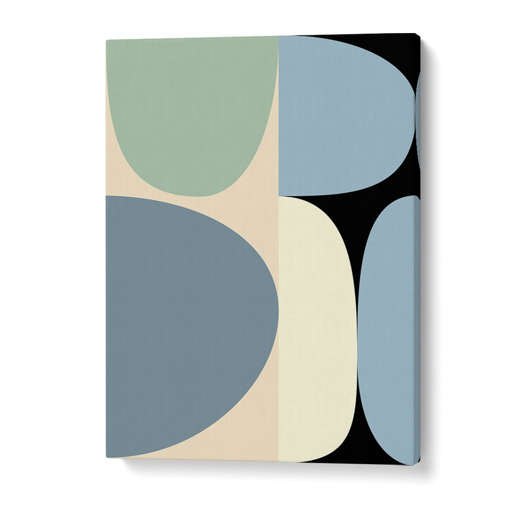 Transform your space with MID CENTURY PASTEL XVII, ABSTRACT PAINTINGS by Ana Rut Bre, showcasing modern art aesthetics.