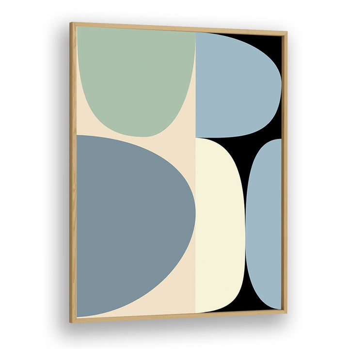 Mid Century Pastel XVII, abstract paintings by Ana Rut Bre, perfect for enhancing modern living spaces.