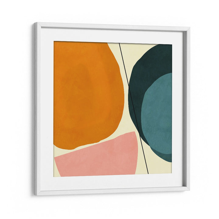 Transform your space with MID PAINTED KOPIE I, ABSTRACT PAINTINGS by Ana Rut Bre, featuring vibrant geometric shapes.