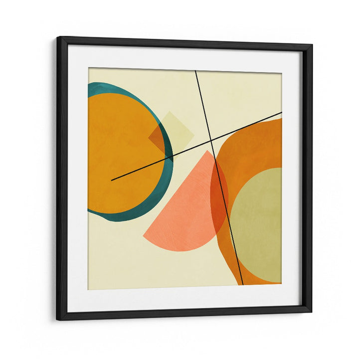 Vibrant MID PAINTED KOPIE III, ABSTRACT PAINTINGS by Ana Rut Bre, framed art piece showcasing modern elegance.