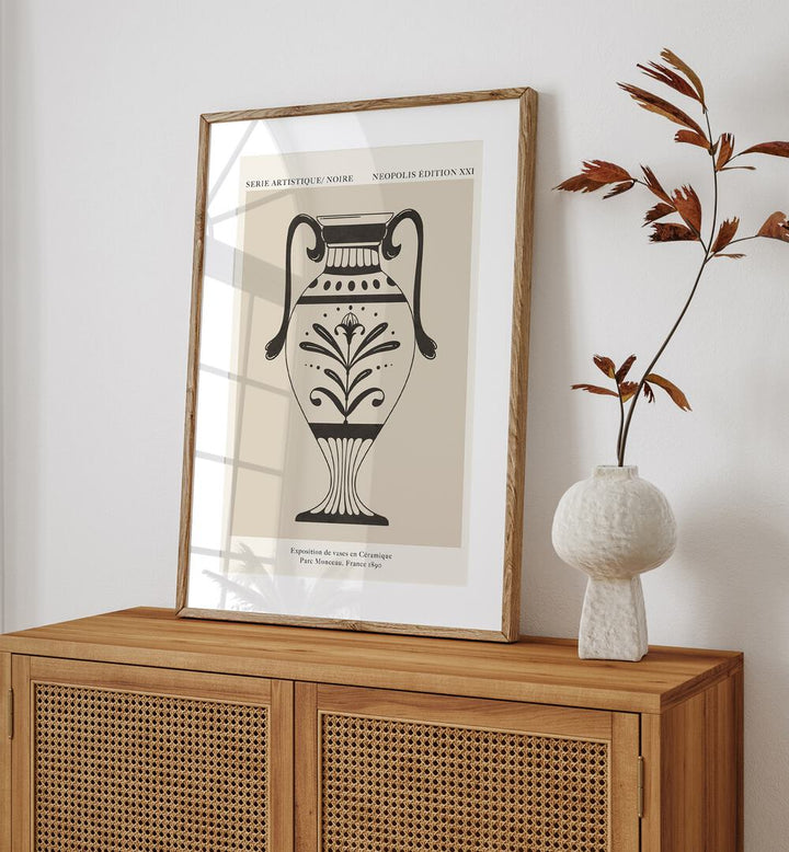 Elevate your space with a MINIMALIST GALLERY WALL featuring elegant vase art, perfect for sophisticated gallery walls.