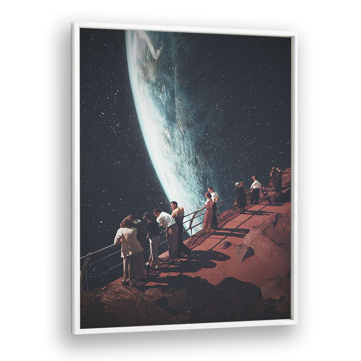 Surreal art print "Missing The Ones We Left Behind" captures dreamlike beauty in MISSING THE ONES , FANTASY theme.