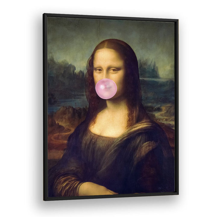 Mona Lisa Bubble Gum, pop art paintings by Taudalpoi add a contemporary twist to classic artistry for your space.
