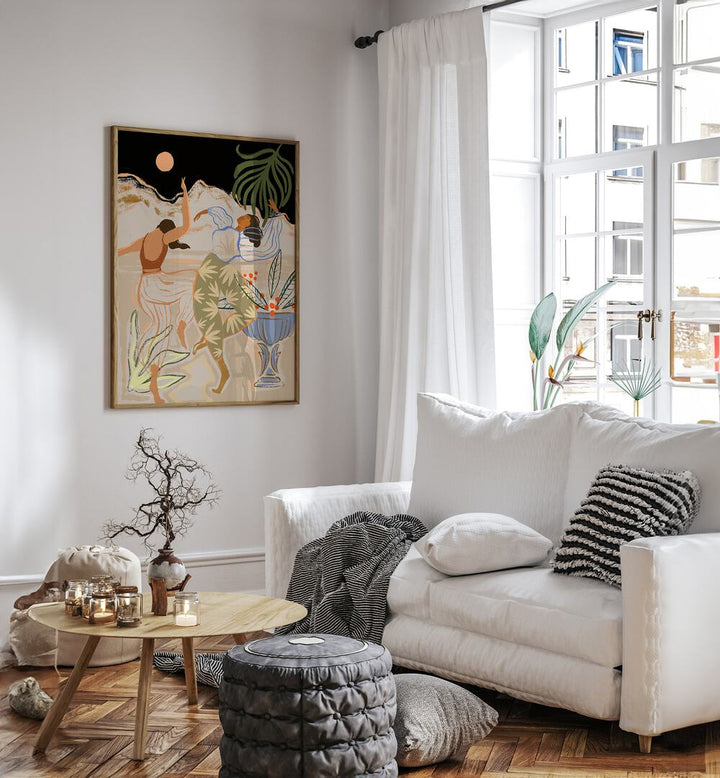 Elegant wall art featuring MOON LIGHT DANCE, PORTRAITS by Arty Guava, perfect for enhancing your living space.