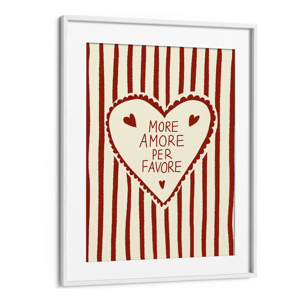 Charming MORE AMORE, KITCHEN ART PRINTS by Studio Dolci, perfect for enhancing your culinary space.