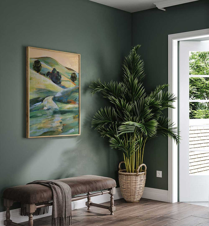 MORNING LIGHT , LANDSCAPE PAINTINGS