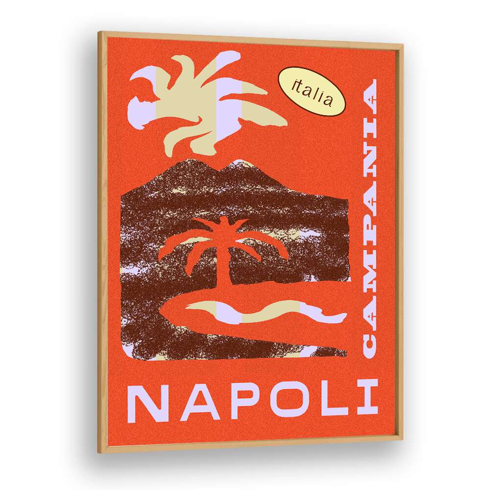 Transform your decor with NAPOLI, VINTAGE TRAVEL POSTERS, showcasing Italy's vibrant charm and stunning landscapes.