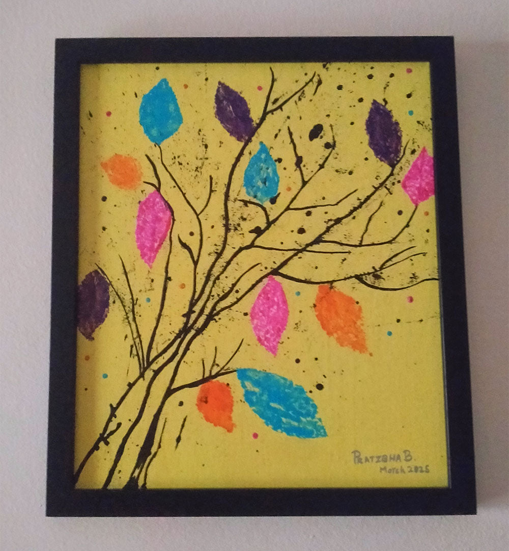 NATURE'S SYMPHONY ON CANVAS , HANDMADE ARTWORKS