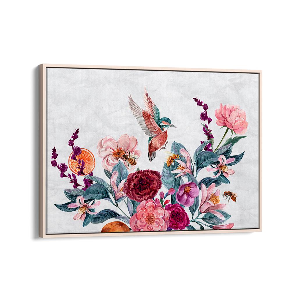 Elegant floral artwork showcasing the essence of nature, part of NATURE'S COMMUNION, VINTAGE EUROPEAN PAINTINGS collection.