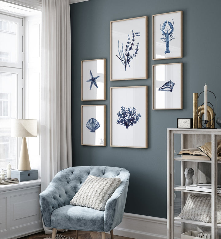 Transform your space with the Nautical Gallery Wall, featuring stunning maritime art for beautiful gallery walls.
