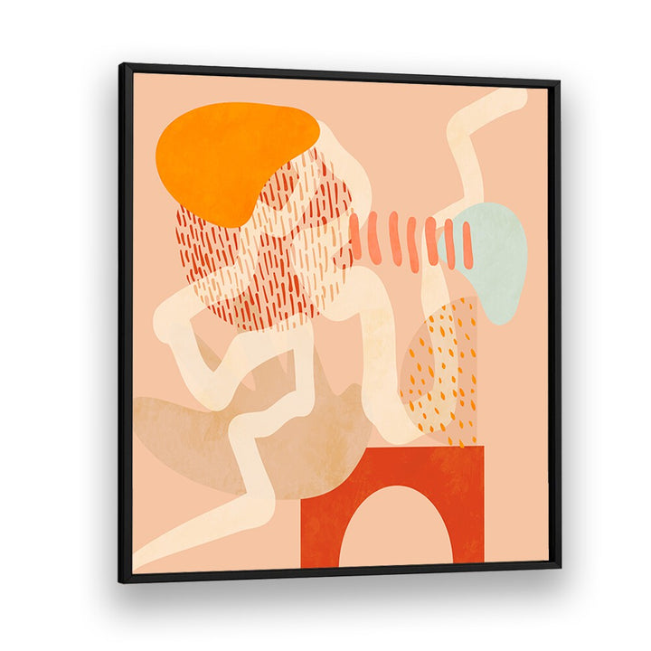 Colorful and vibrant NEW SHAPES PLAY III, ABSTRACT PAINTINGS by Ana Rut Bre, perfect for enhancing your space.