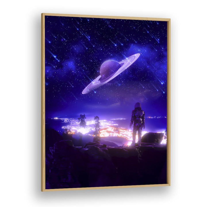 Experience the cosmos with NEW TERRITORY, SURREAL ART PRINTS by Ritvik Takkar, blending imagination and creativity.