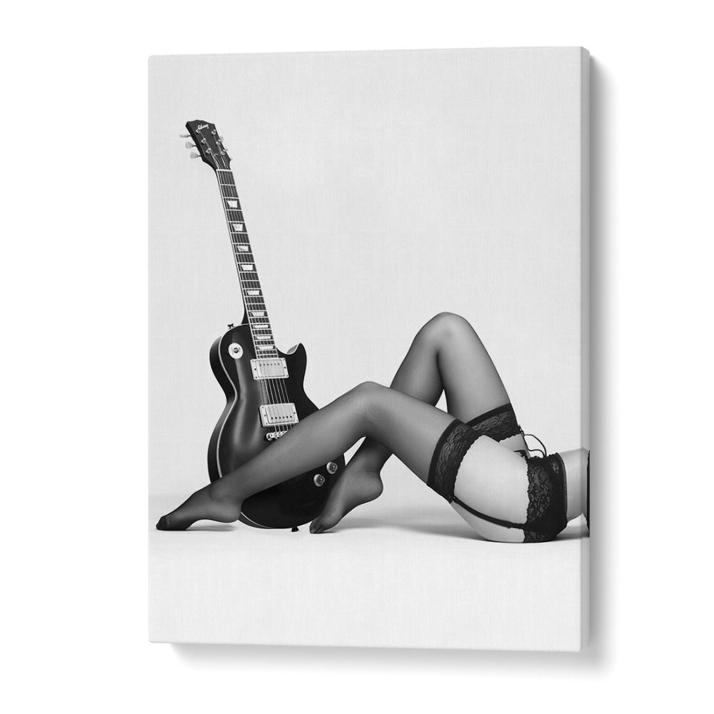Stylish black and white photography print featuring elegance and allure, part of NOIR THE FUTURE, PHOTOGRAPHY PRINTS collection.