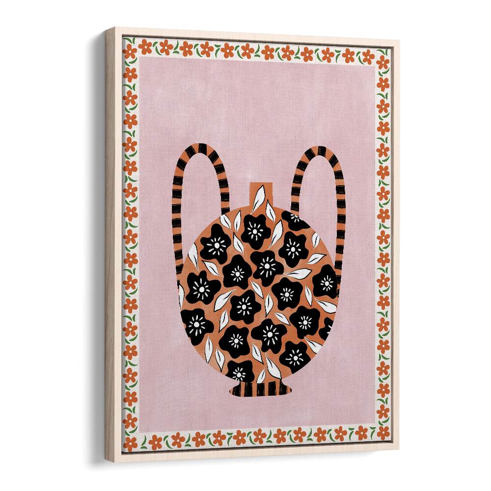 Colorful BOTANICAL VASE , FLORAL FLOWER PAINTINGS by Elena Ristova, perfect for adding a serene touch to any space.