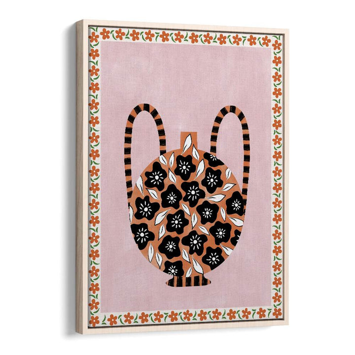 Colorful BOTANICAL VASE , FLORAL FLOWER PAINTINGS by Elena Ristova, perfect for adding a serene touch to any space.