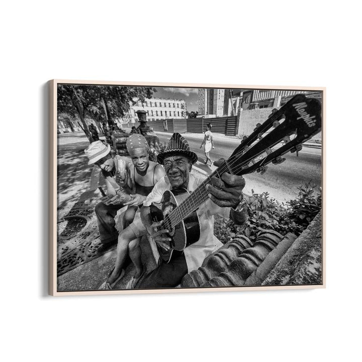 Vibrant street musicians in Havana showcase the spirit of urban life in MEMPHIS IN HAVANA, PHOTOGRAPHY PRINTS.