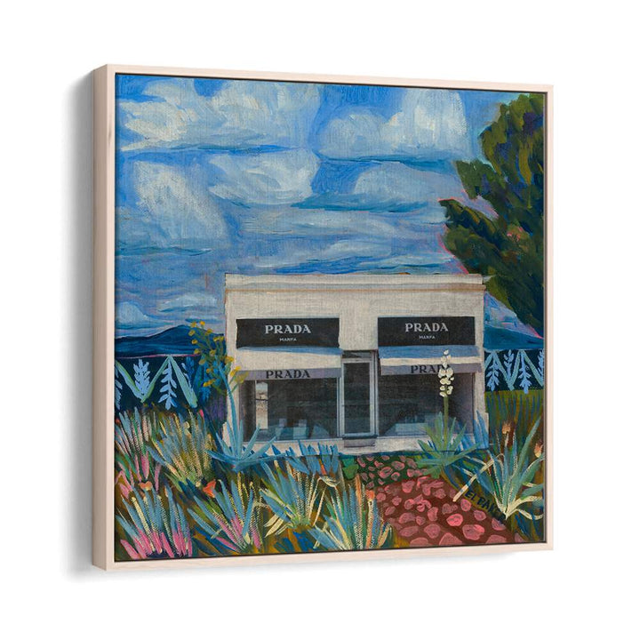 Stylish PRADA GARDEN, FASHION POSTERS artwork by Eleanor Baker, blending elegance and art for your decor.