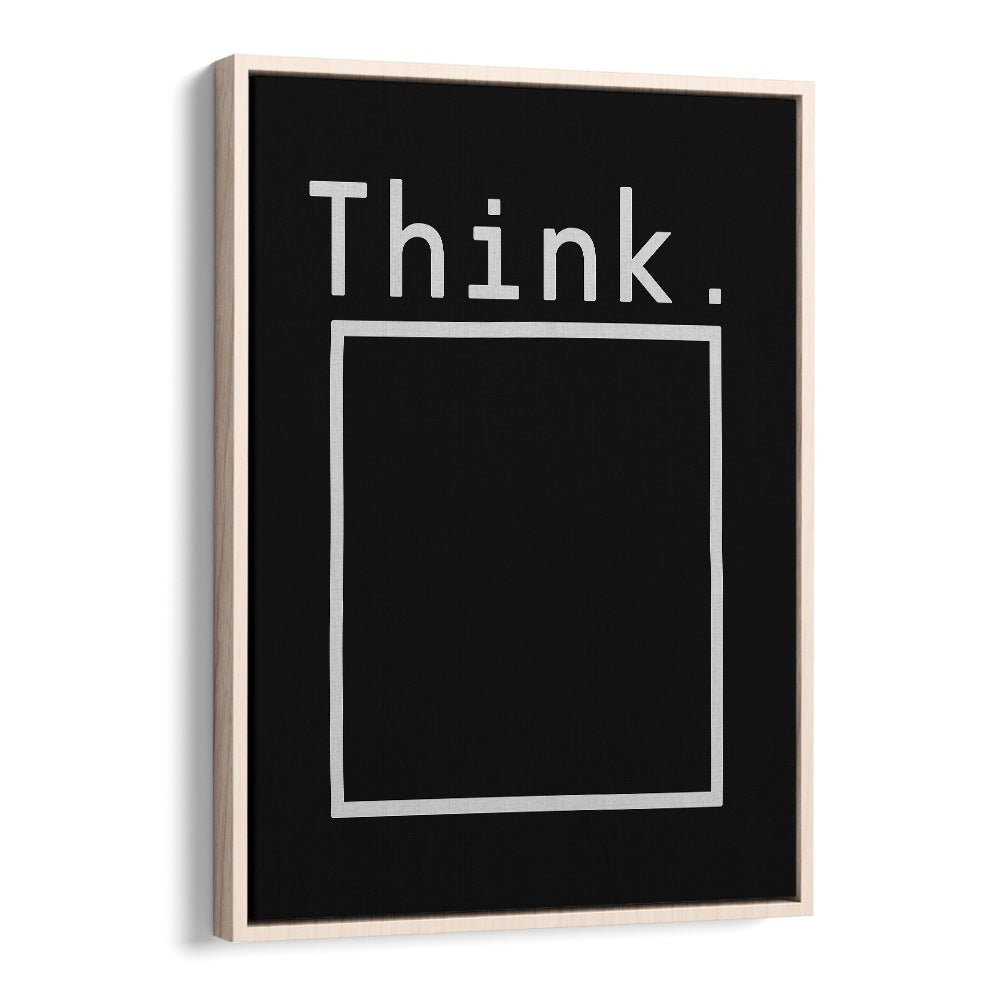 Transform your space with OUTSIDE THE BOX, QUOTES typography poster, inspiring creativity and innovation.