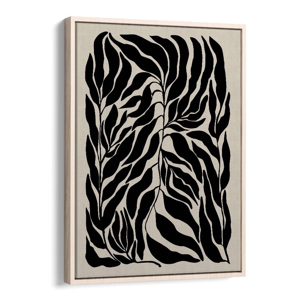 Stunning BLACK LEAVES, FLORAL FLOWER PAINTINGS showcasing elegant botanical art by Elena Ristova. Perfect for decor.