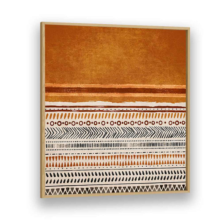 KILIM TURUNCU II, BOHO ART PAINTINGS showcase vibrant colors and intricate patterns, enhancing any space beautifully.